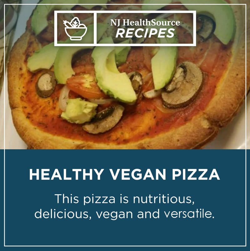 Healthy Vegan Pizza